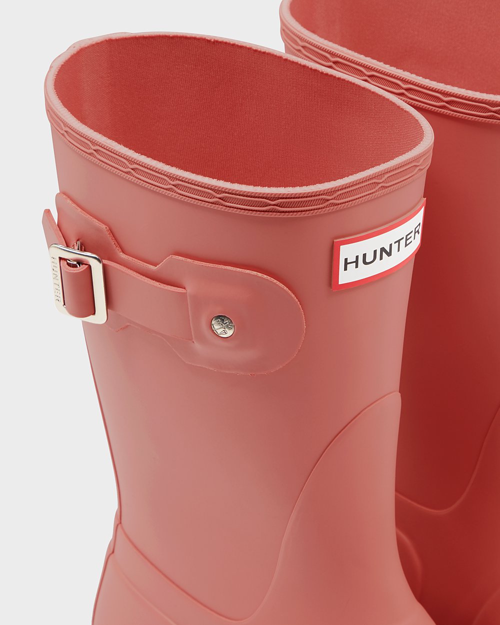 Hunter Original Short Rain Boots - Store Womens Pink - TGASMQ712